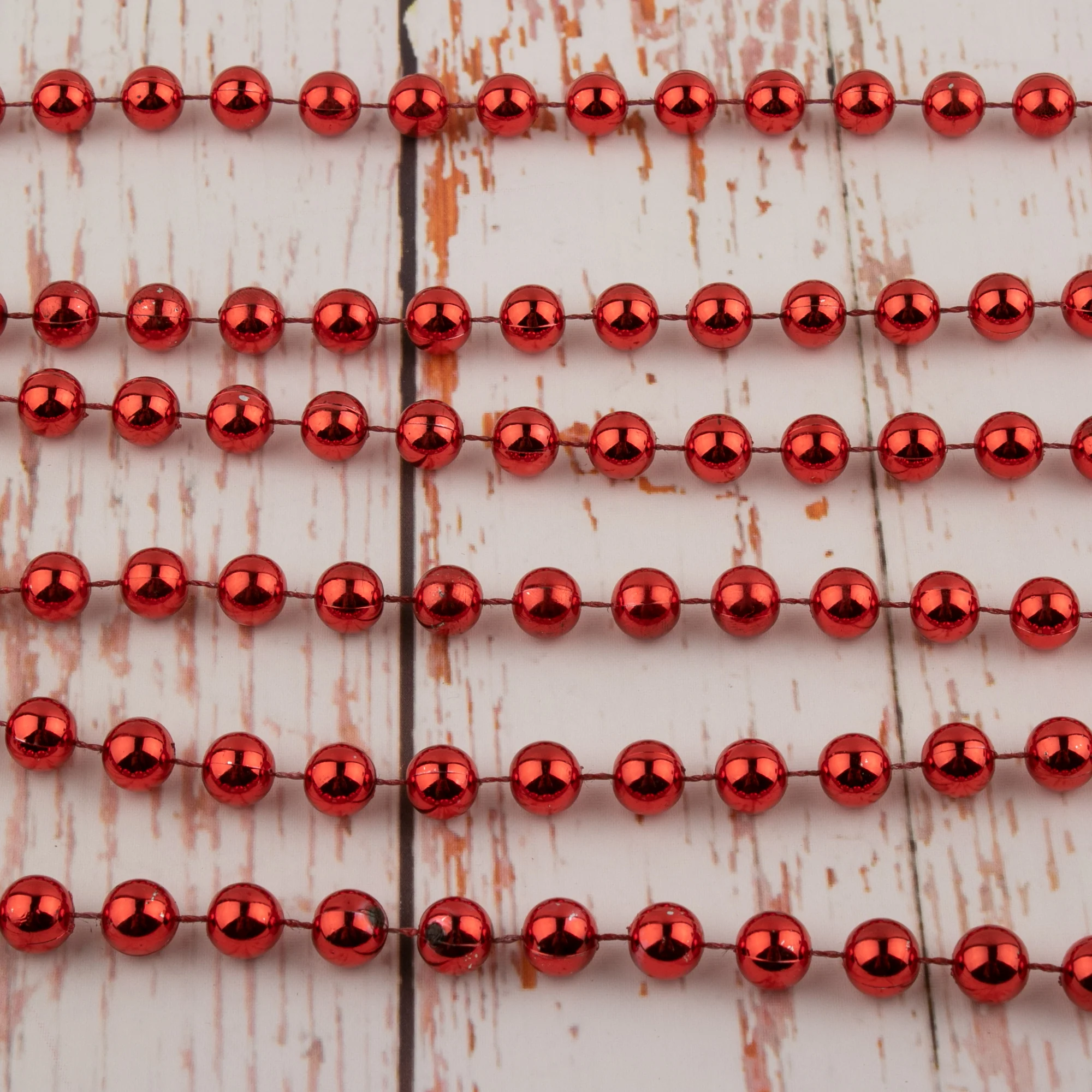 10mm Plastic Beads - Red - Image 2