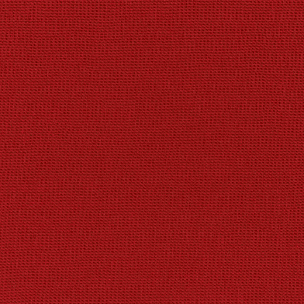 9 x 9 inch Home decor fabric Swatch - Sunbrella Furniture Solid Canvas 5403 Jockey Red