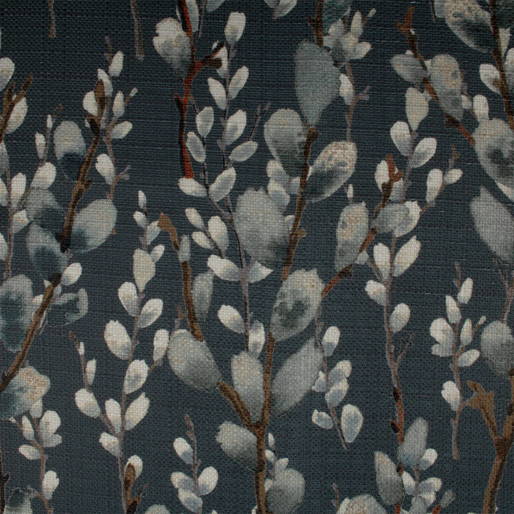 9 x 9 inch Home Decor Fabric - Bianca Collection - Puff - Storm