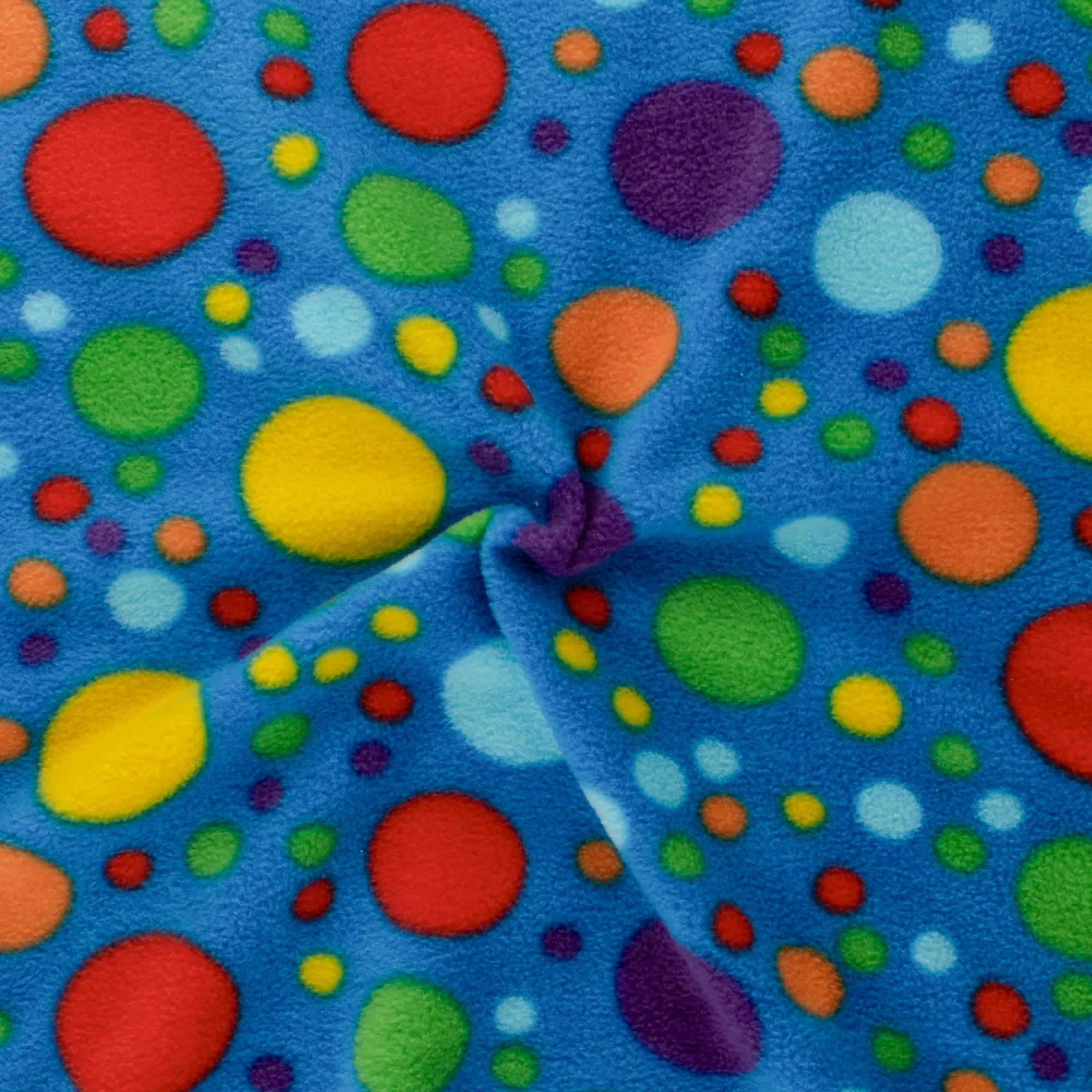 Anti Pill Fleece Print - MONTANA - 317 - Blue - Image 2