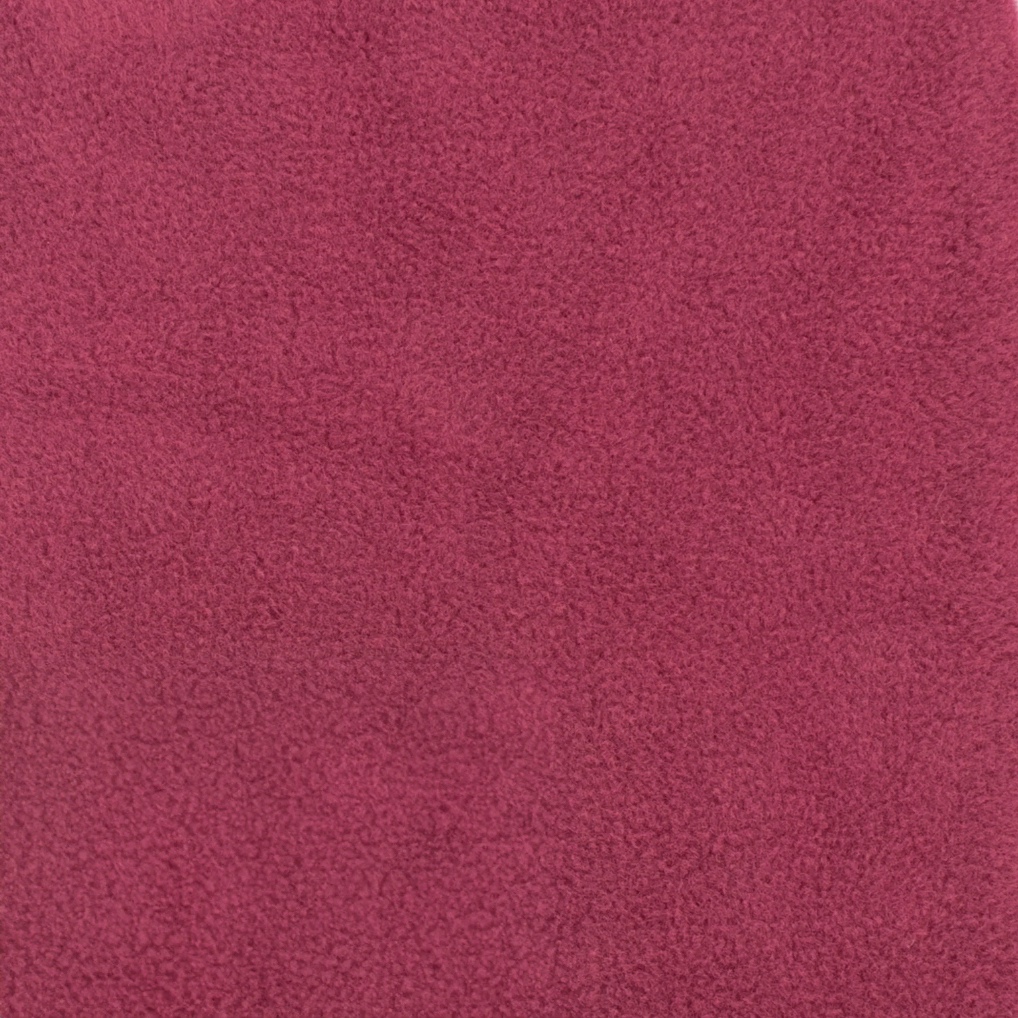 Anti-pill Fleece Solid - ICY - Raspberry coulis