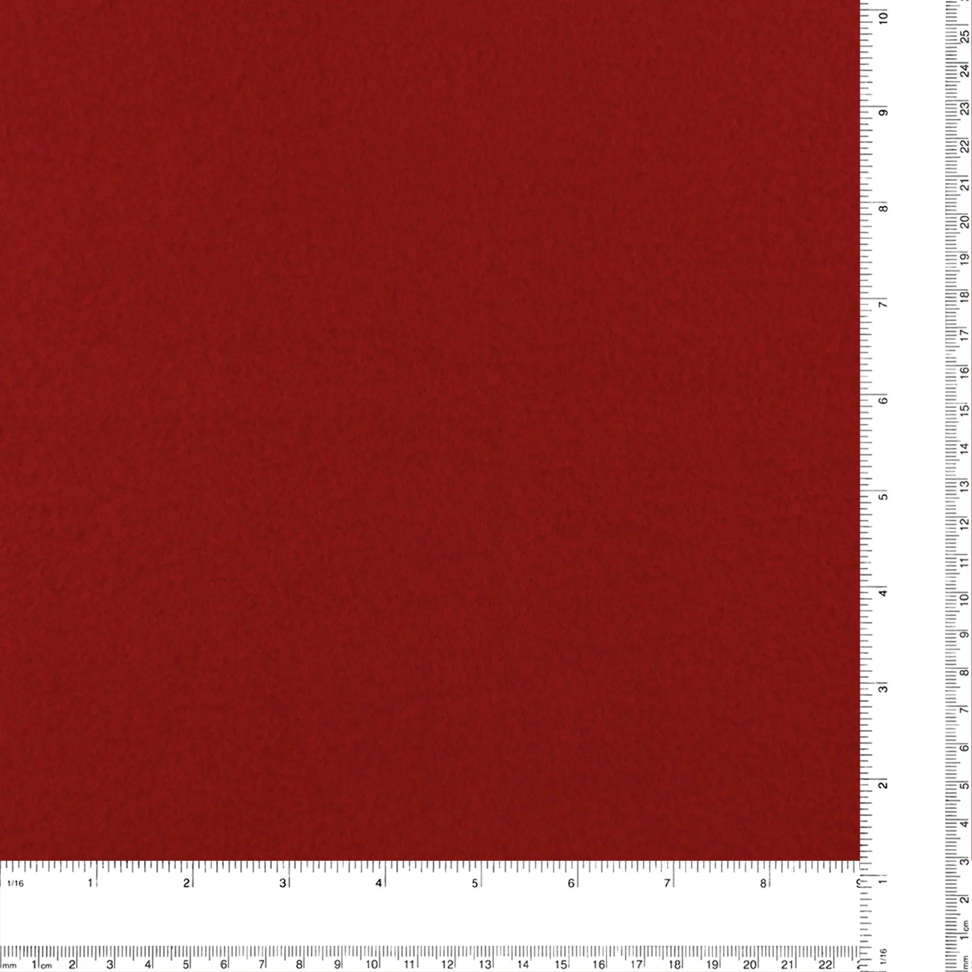 Anti-pill Fleece Solid - ICY - Rio Red - Image 3