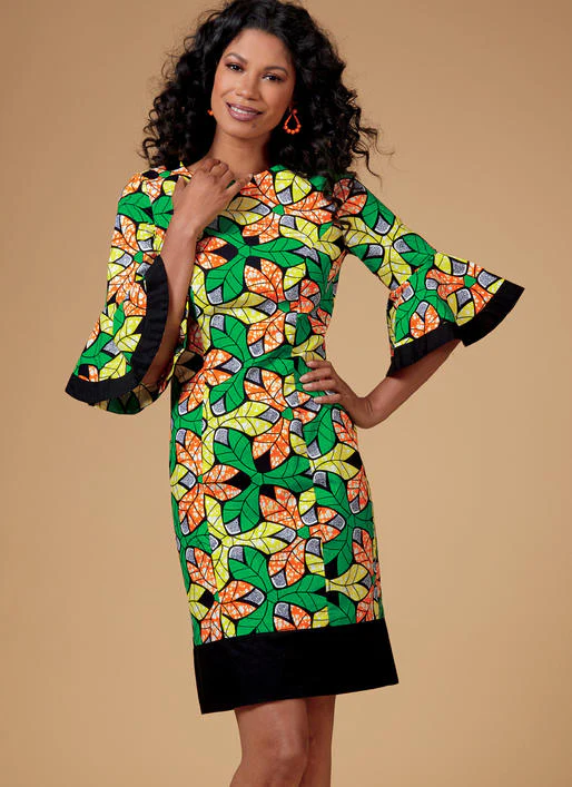 B6624 Misses'/Misses' Petite, Women's/Women's Petite Dress (Size: 18W-20W-22W-24W) - Image 2