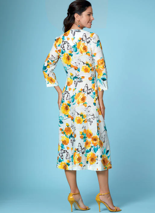 B6670 Misses' Top, Dress, Skirt and Pants (Size: 14-16-18-20-22) - Image 4