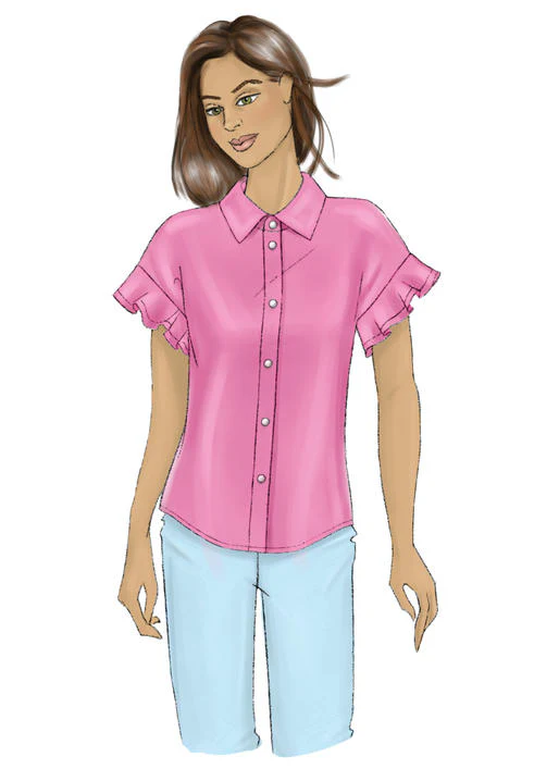 B6686 Misses' Top (Size: 14-16-18-20-22) - Image 5