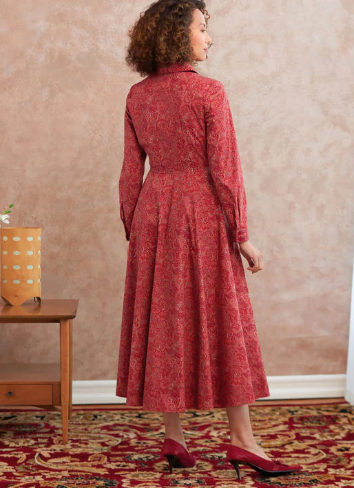 B6702 Misses' Dress (Size: 14-16-18-20-22) - Image 3