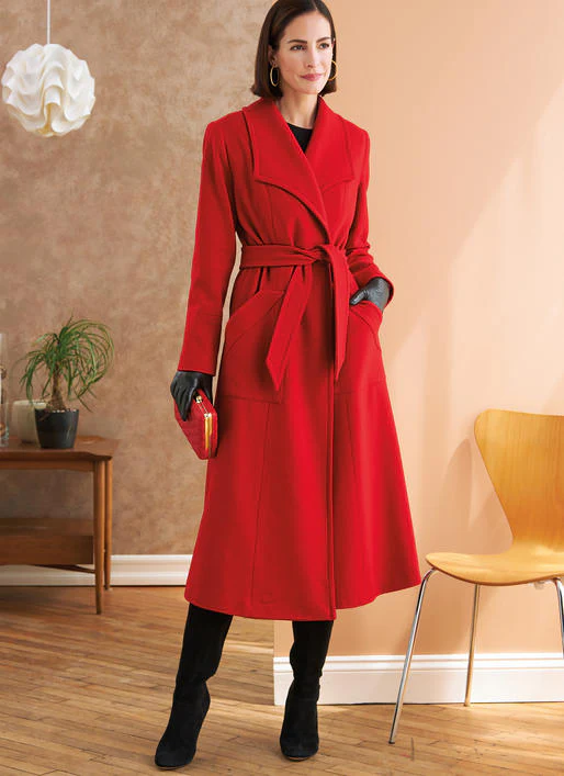 B6720 Misses'/Misses' Petite Outerwear & Belt (Size: XL-XXL) - Image 2