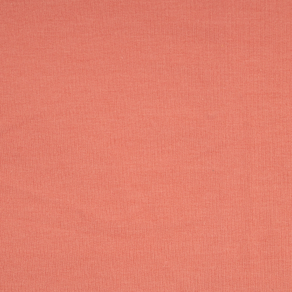 BAMBOO French Terry Knit - Cantaloupe