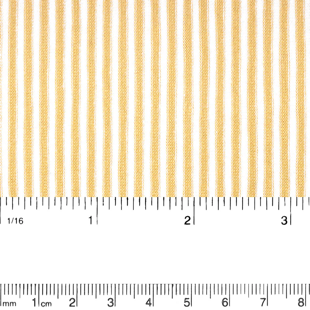 Bamboo organic jersey stripes - Golden - Image 3