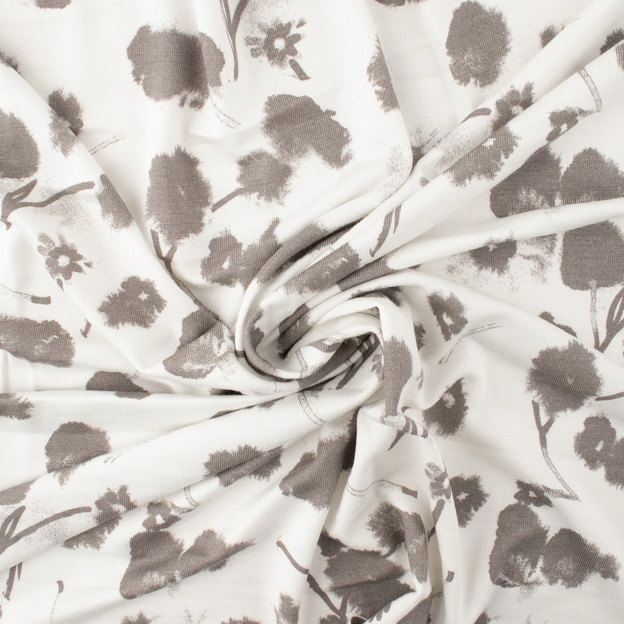 BAMBOO - Printed knit - Flower - Image 2