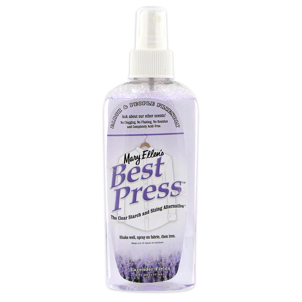 BEST PRESS Starch Alternative - 177mL (6 oz.) - Lavender Fields
