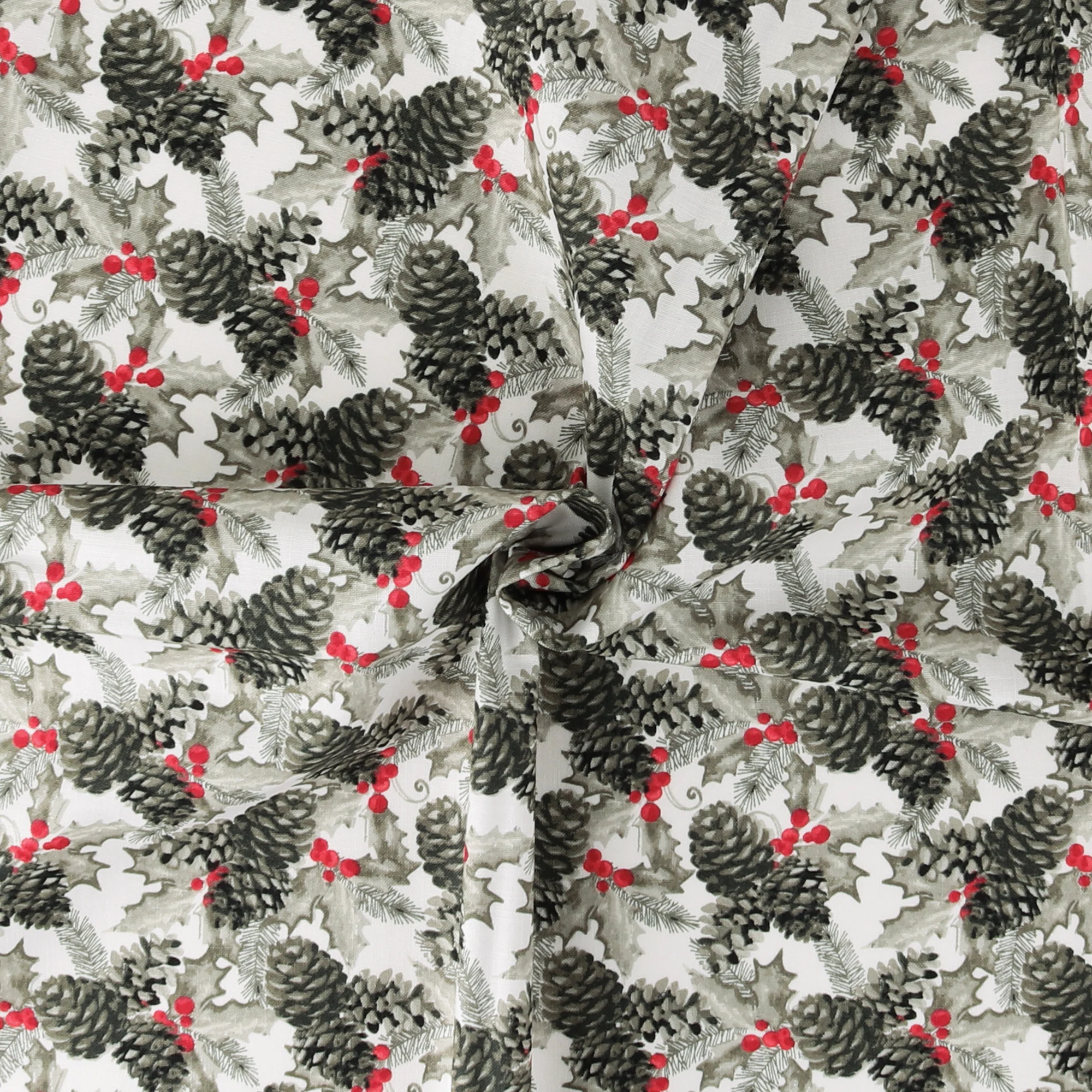 Blank - Printed Cotton - HOLIDAY STYLE - 002 - Grey - Image 2