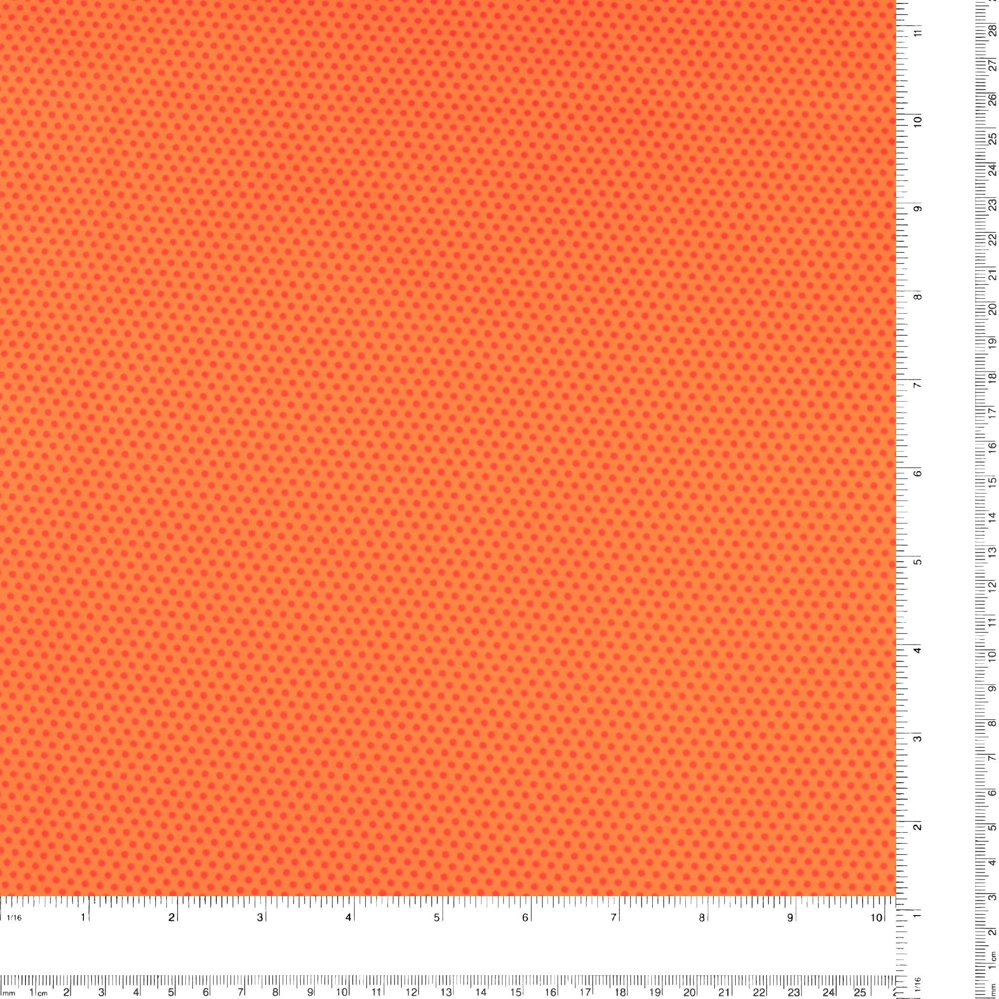 Blender Fabric - MINI DOT - Orange - Image 3