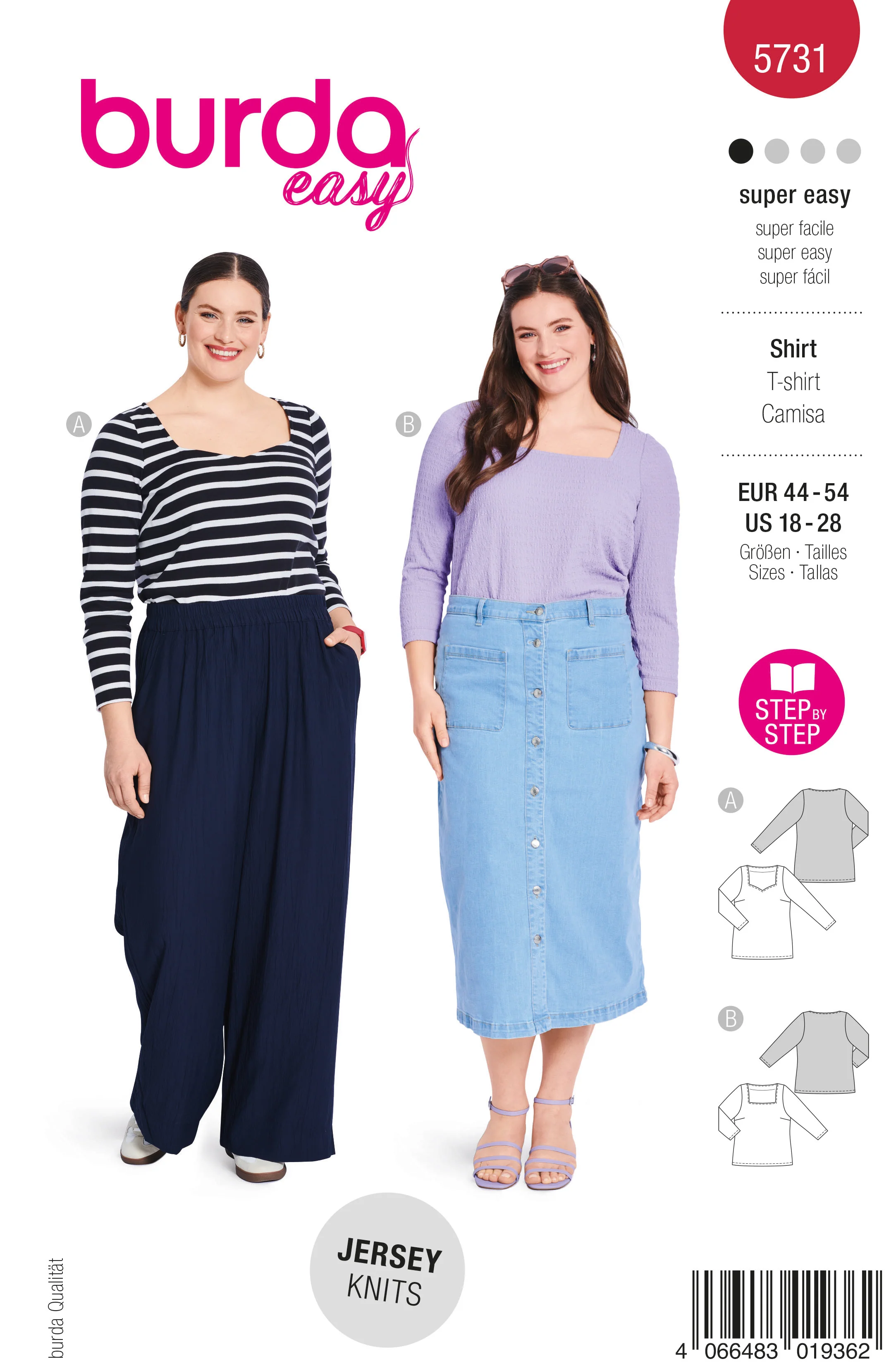 Burda 5731 - T-Shirt
