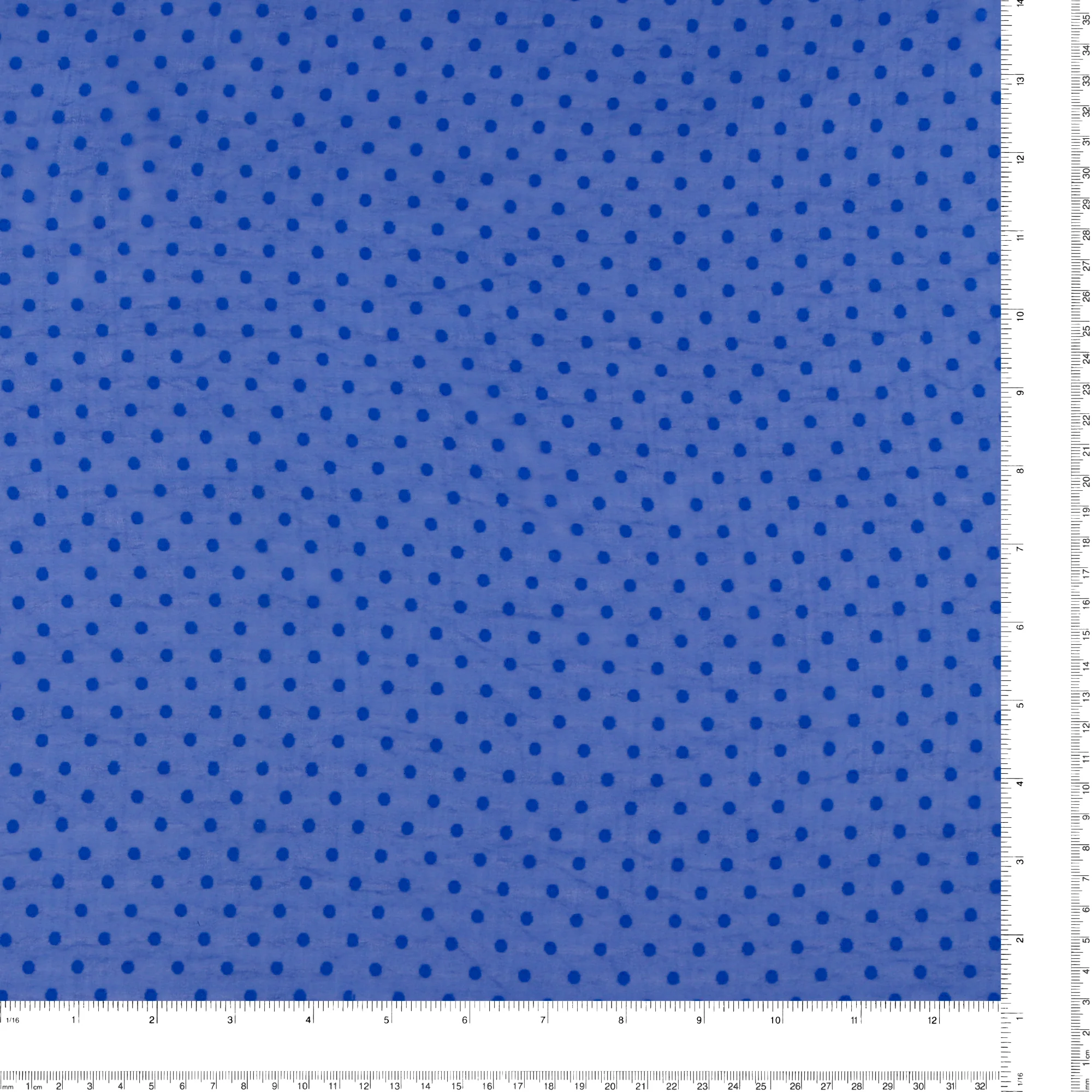 Chiffon with Dot - ROSY - Royal - Image 3