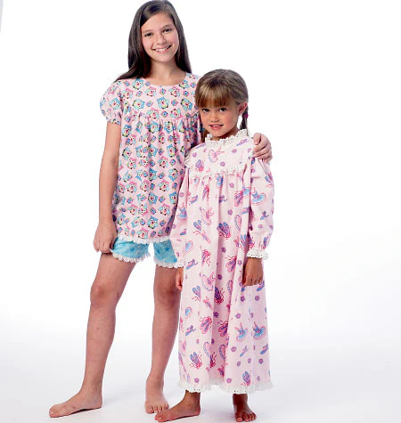 M6831 Sleep & Lounge - Girl/Girl Child (Size: 7-8-10-12-14) - Image 3