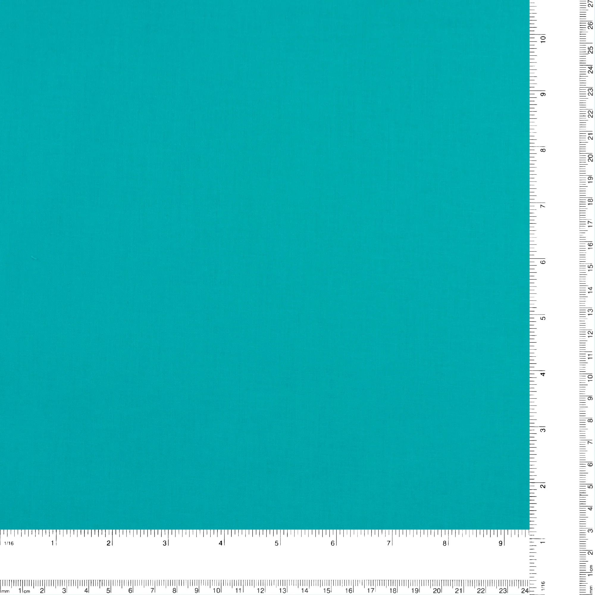 Classic Cotton Solid - SEW - 013 - Turquoise - Image 3