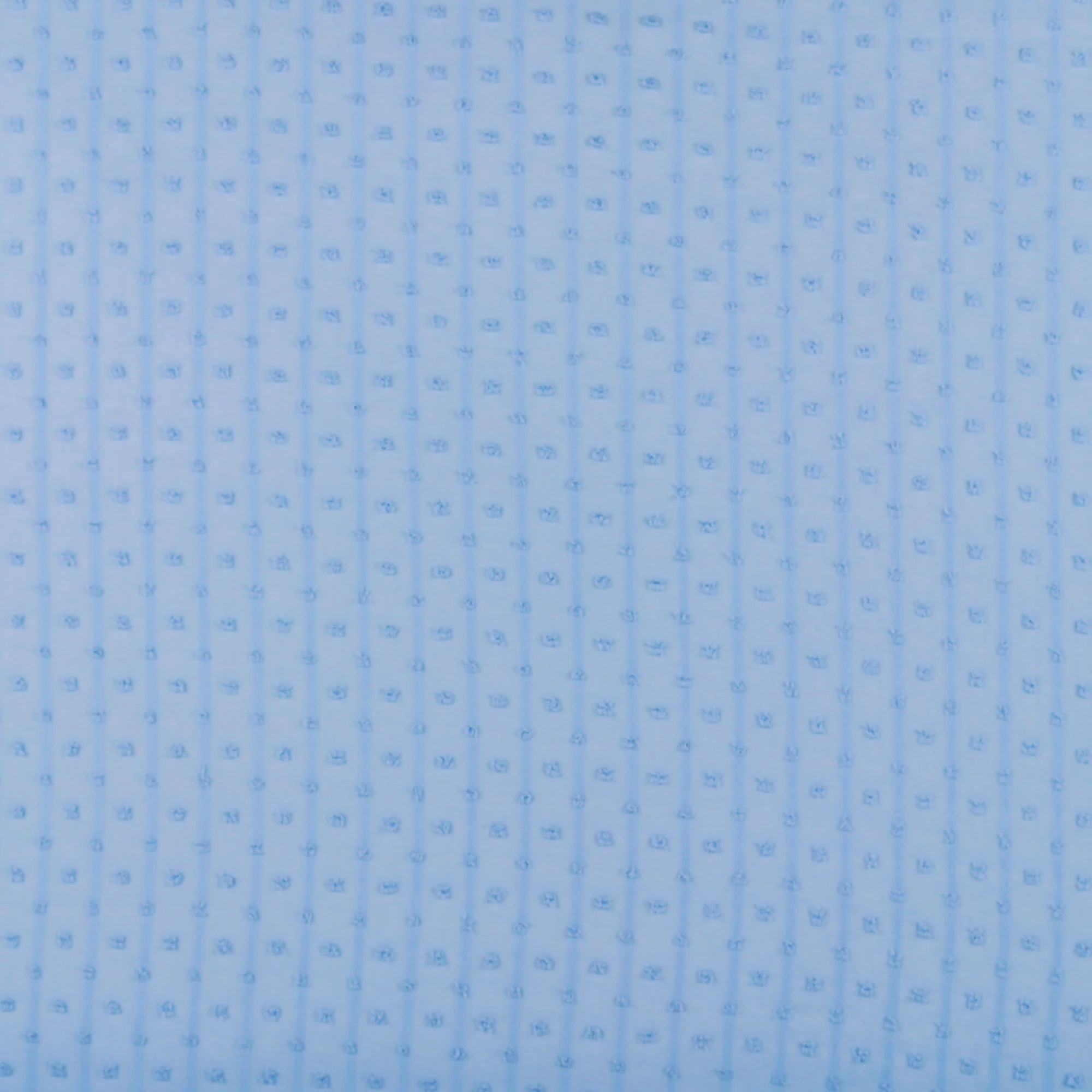Clipped Chiffon - ROSY - Light Blue