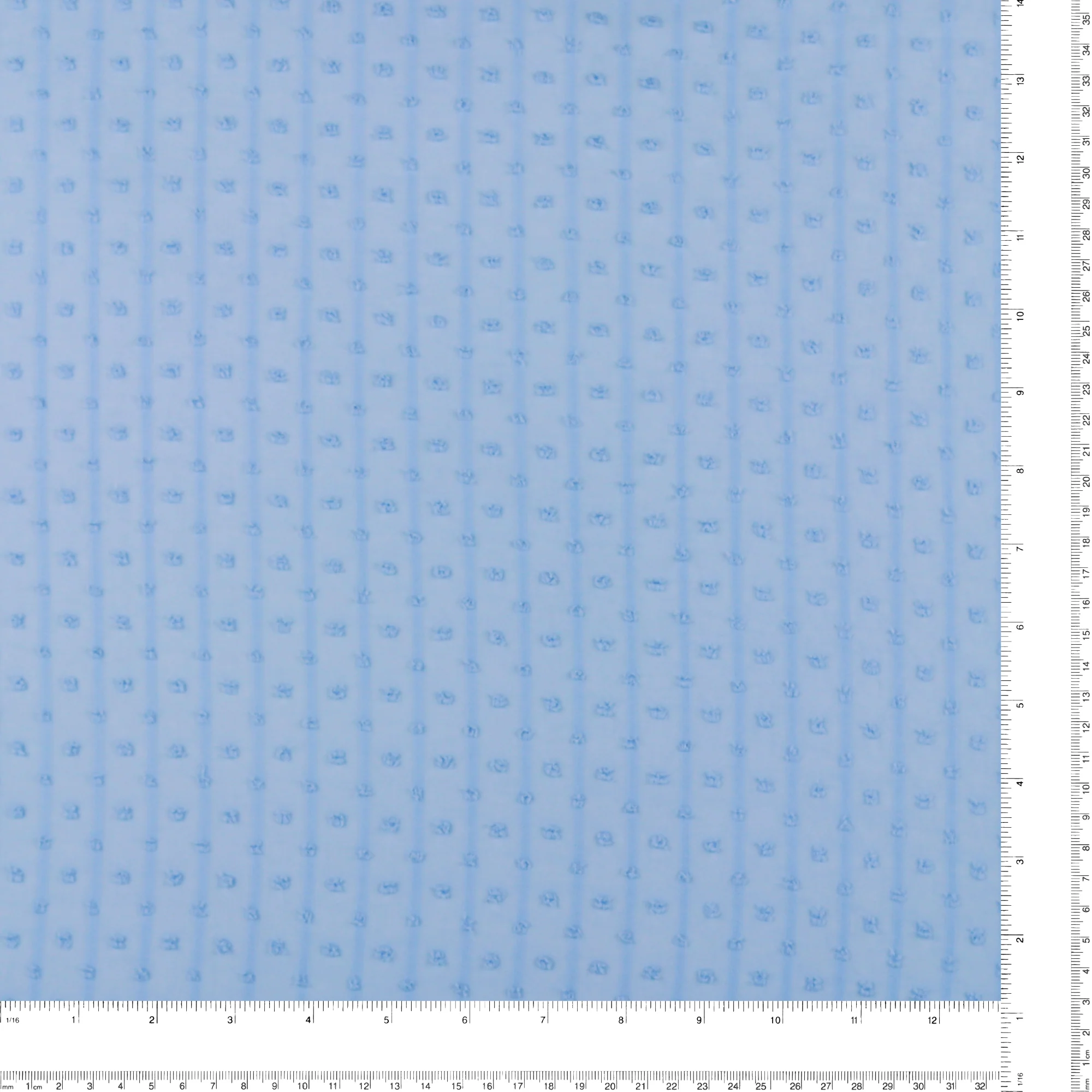 Clipped Chiffon - ROSY - Light Blue - Image 3