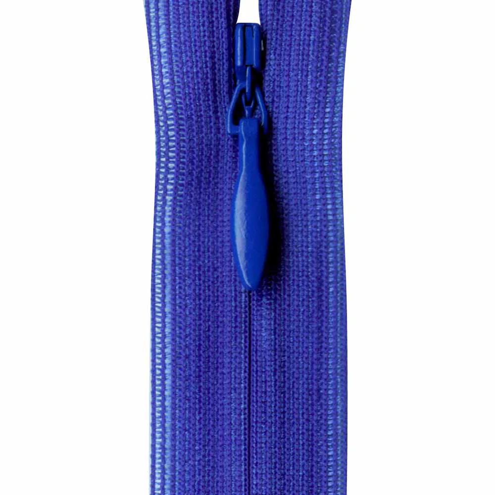 COSTUMAKERS Invisible Closed End Zipper 55cm (22") - Victoria Blue - 1780
