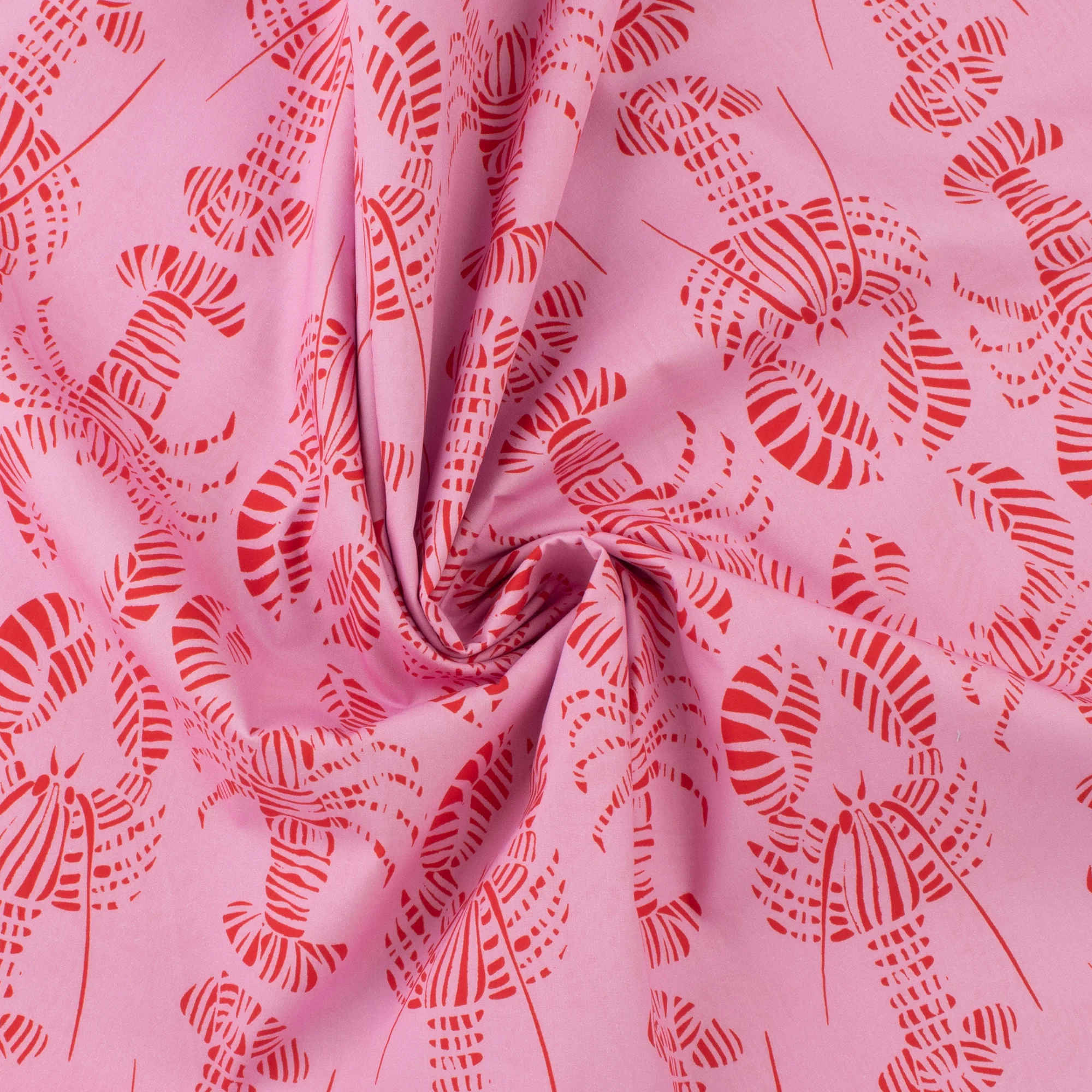 Cotton Poplin Print - GIGGLES AND GRAPHICS - 005 - Red - Image 2