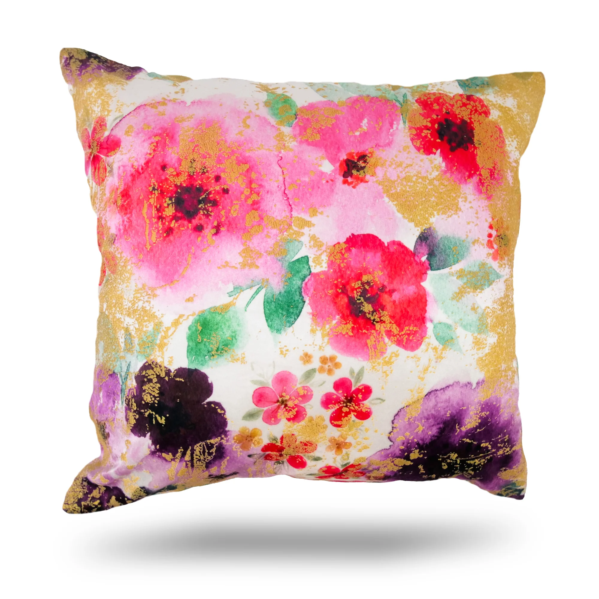 Decorative cushion cover - Patricia - Multicolour - 18 x 18''
