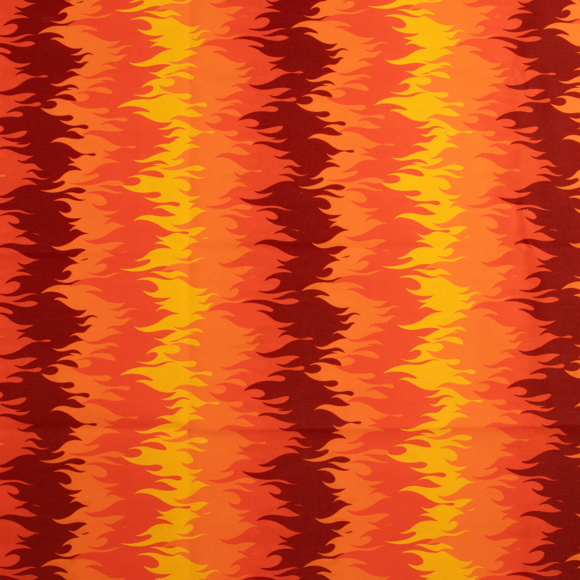 Digital Printed Cotton - BACKYARD BBQ - 001 - Red