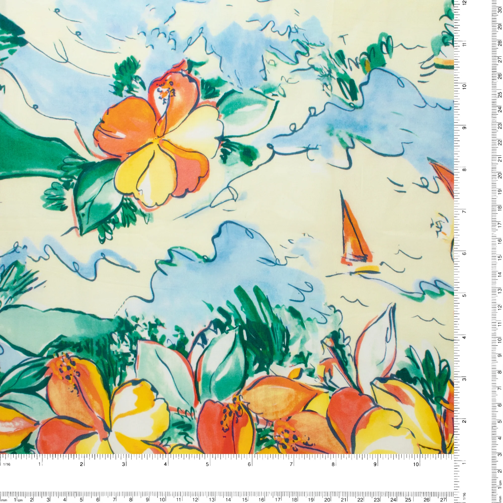 Digital Printed Poplin - ROSALIA - 011 - Multicolor - Image 3