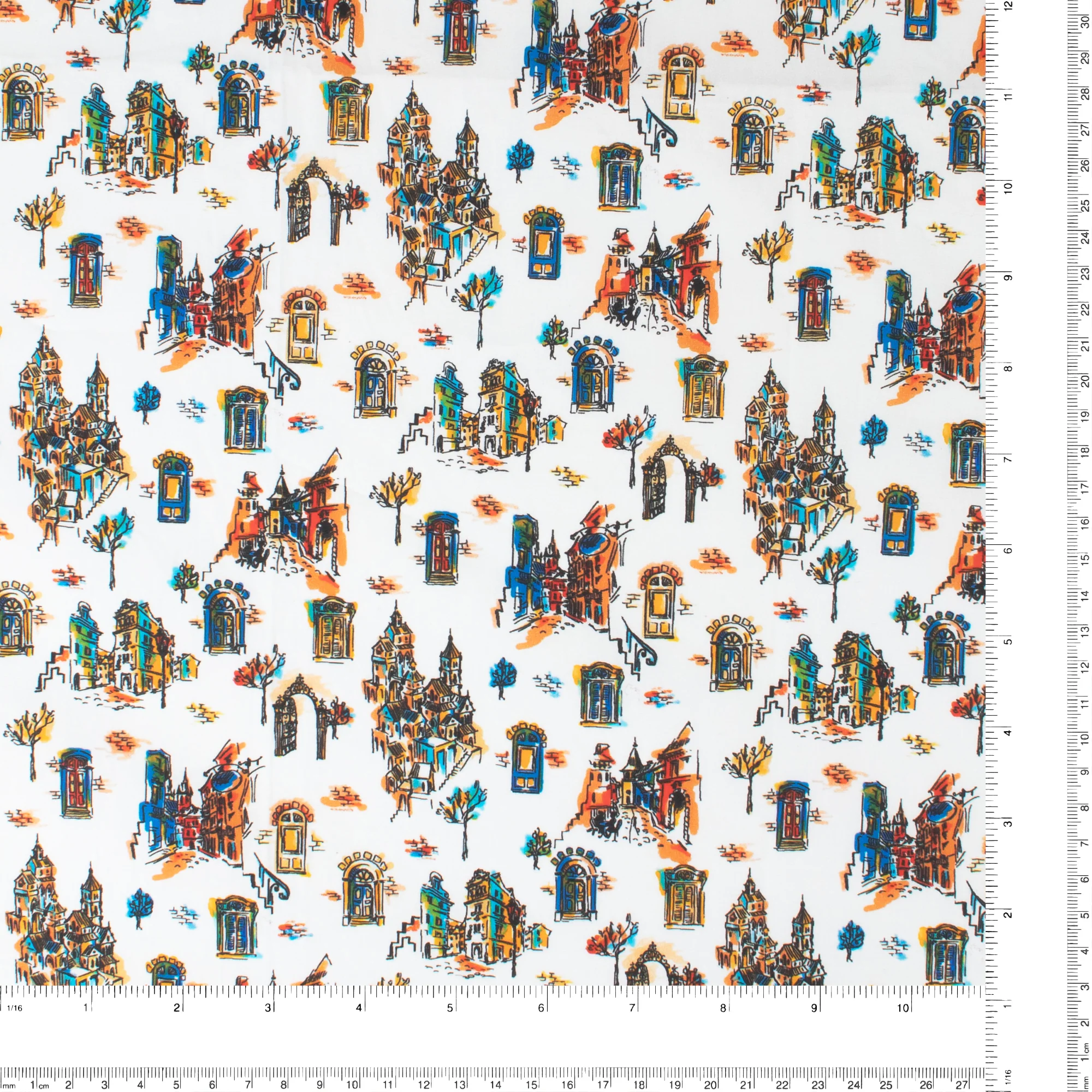 Digital Printed Poplin - ROSALIA - 013 - Multicolor - Image 3