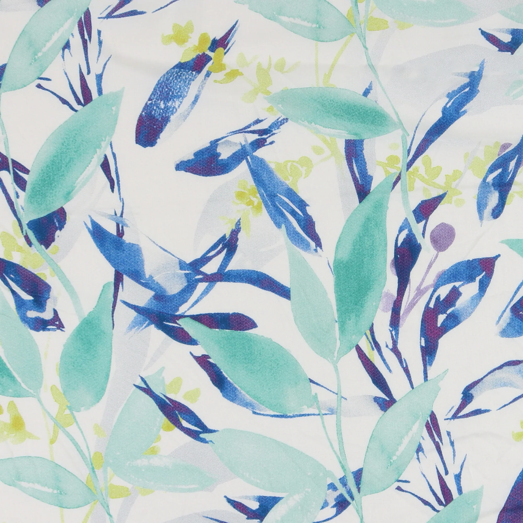 Digital Printed Rayon Voile - DESIREE - 005 - Aqua