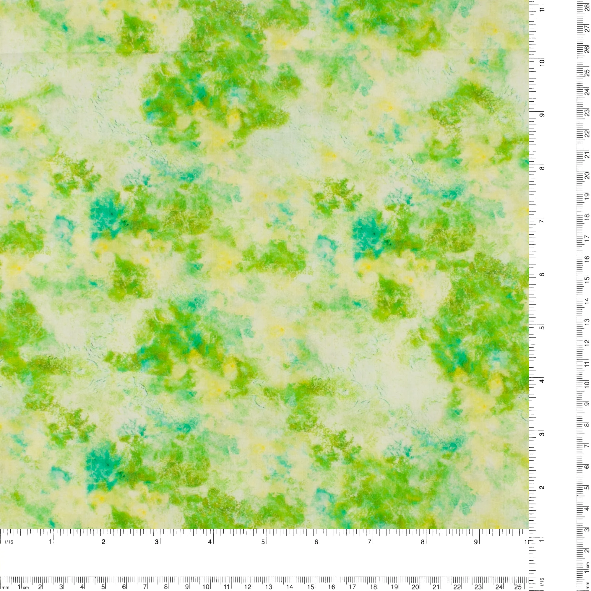Digital Printed Voile - SOFIA - 007 - Green - Image 3
