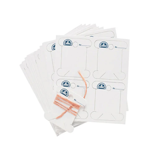DMC #6101 - Cardboard Bobbins - 56 Pack