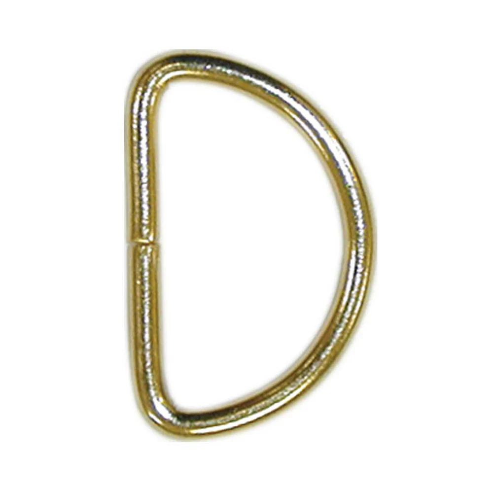 ELAN D-Ring - 20mm (¾") - Gold -2 pcs