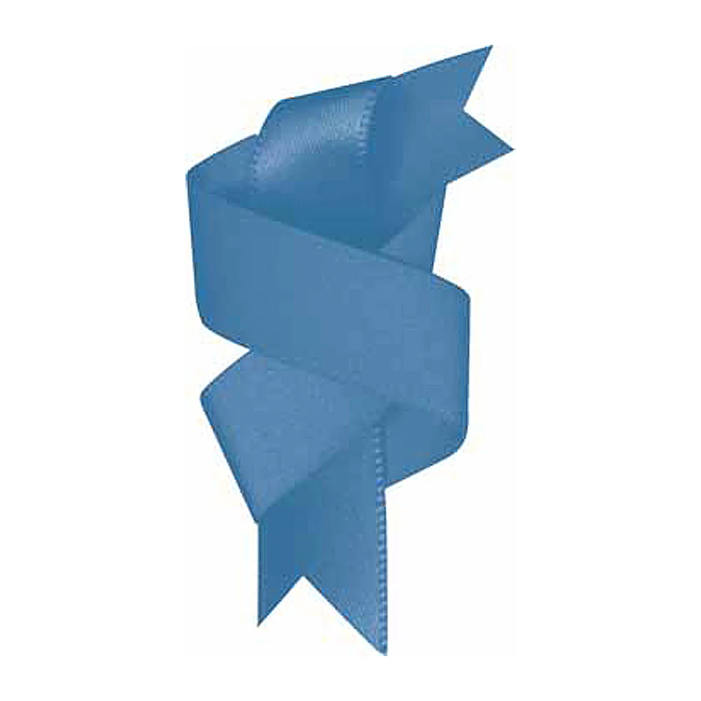 ELAN Double Face Satin Ribbon 12mm x 5m - Aqua
