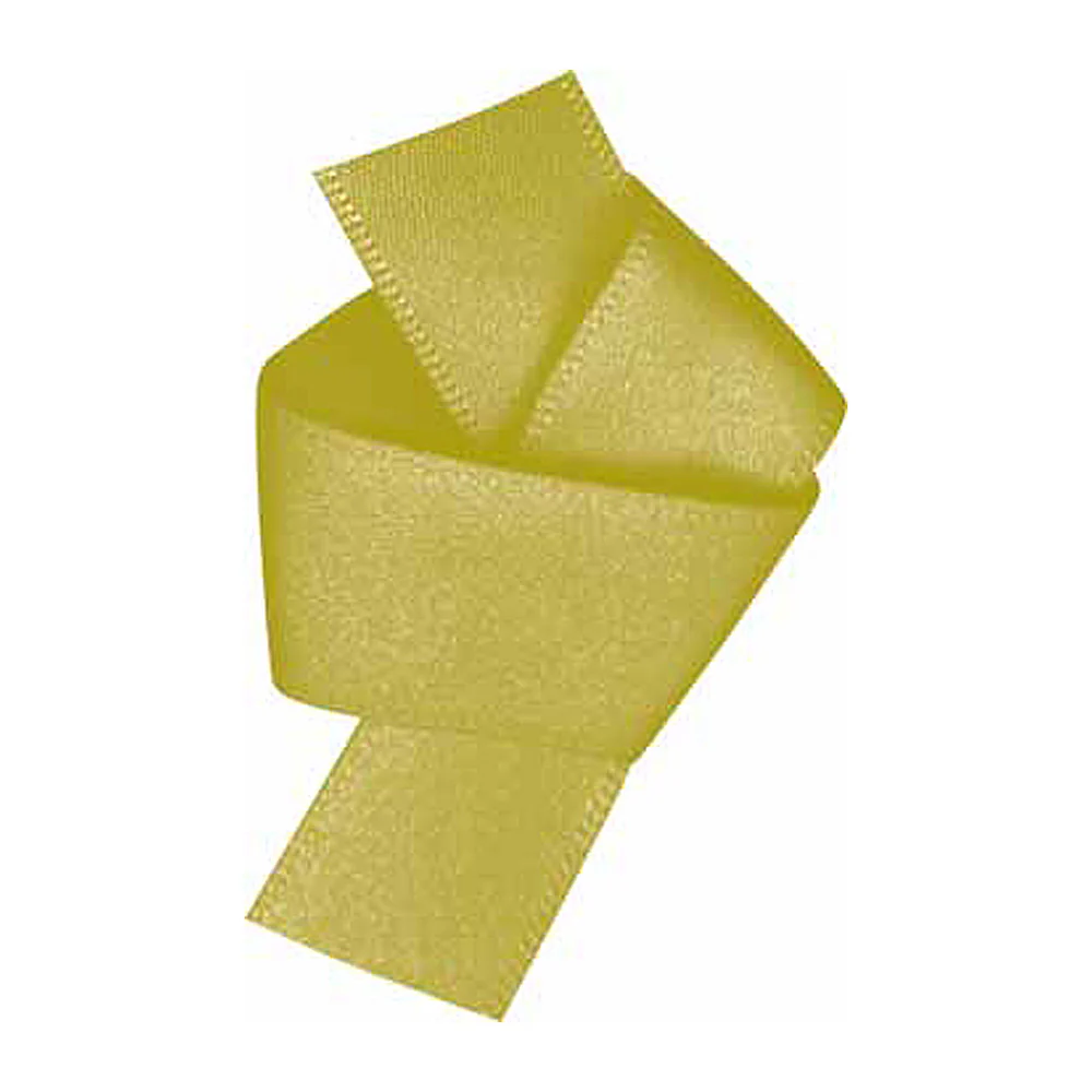 ELAN Double Face Satin Ribbon 18mm x 5m - Baby Yellow