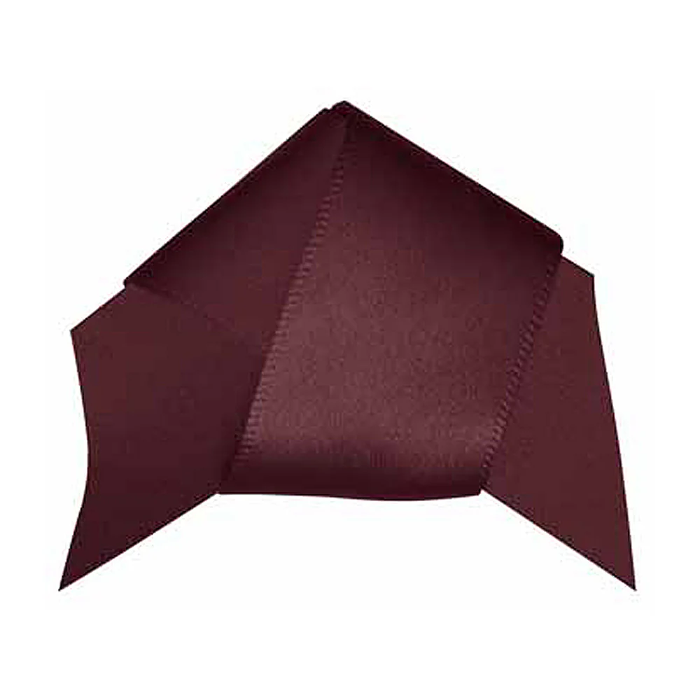 ELAN Double Face Satin Ribbon 25mm x 5m - Wine