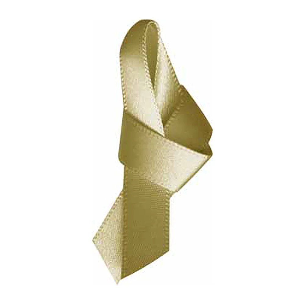 ELAN Double Face Satin Ribbon 9mm x 5m - Beige