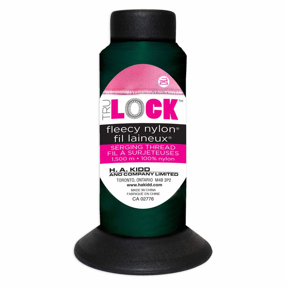 TRULOCK Fleecy Nylon Thread 1500m - Dark Green