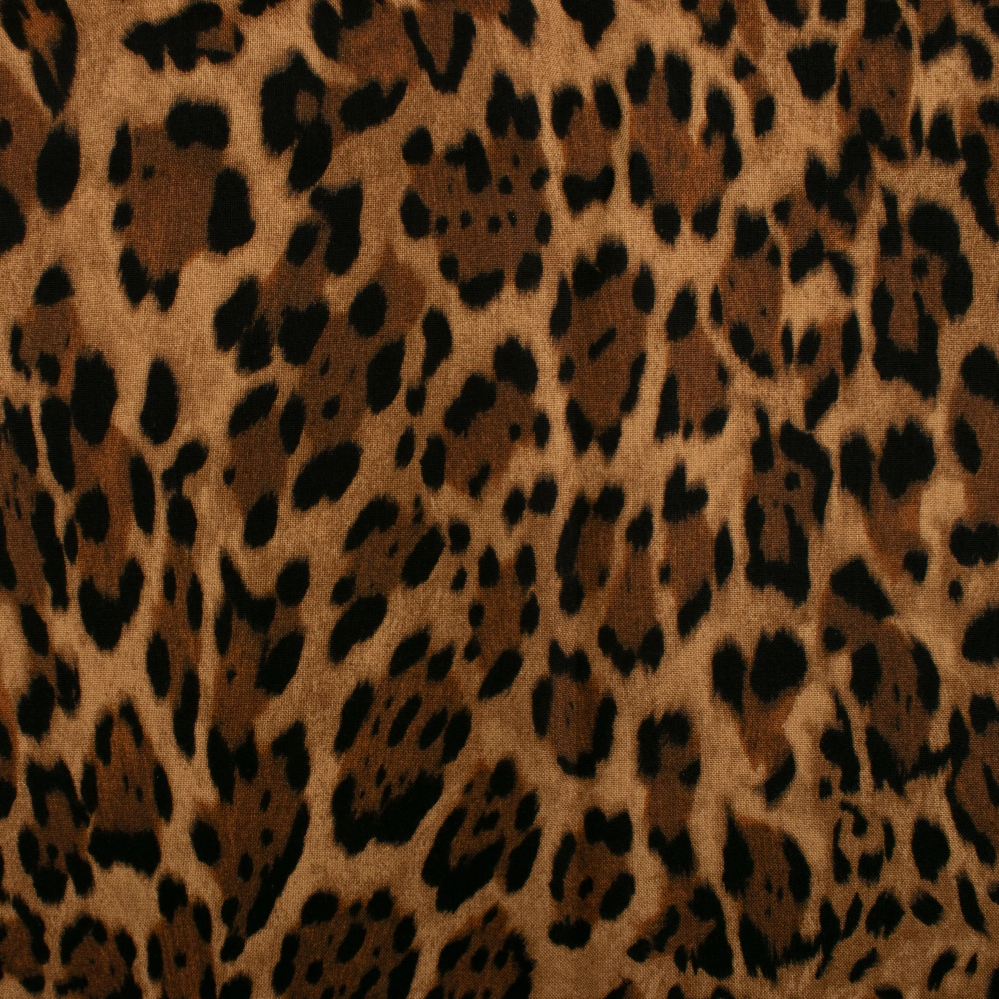 ESSENTIAL Printed Cotton - WINDHAM - Leopard - Brown