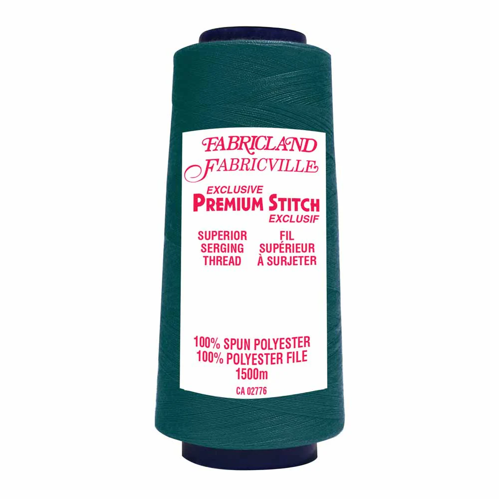 Fabricville Serging Thread 1500m - Teal