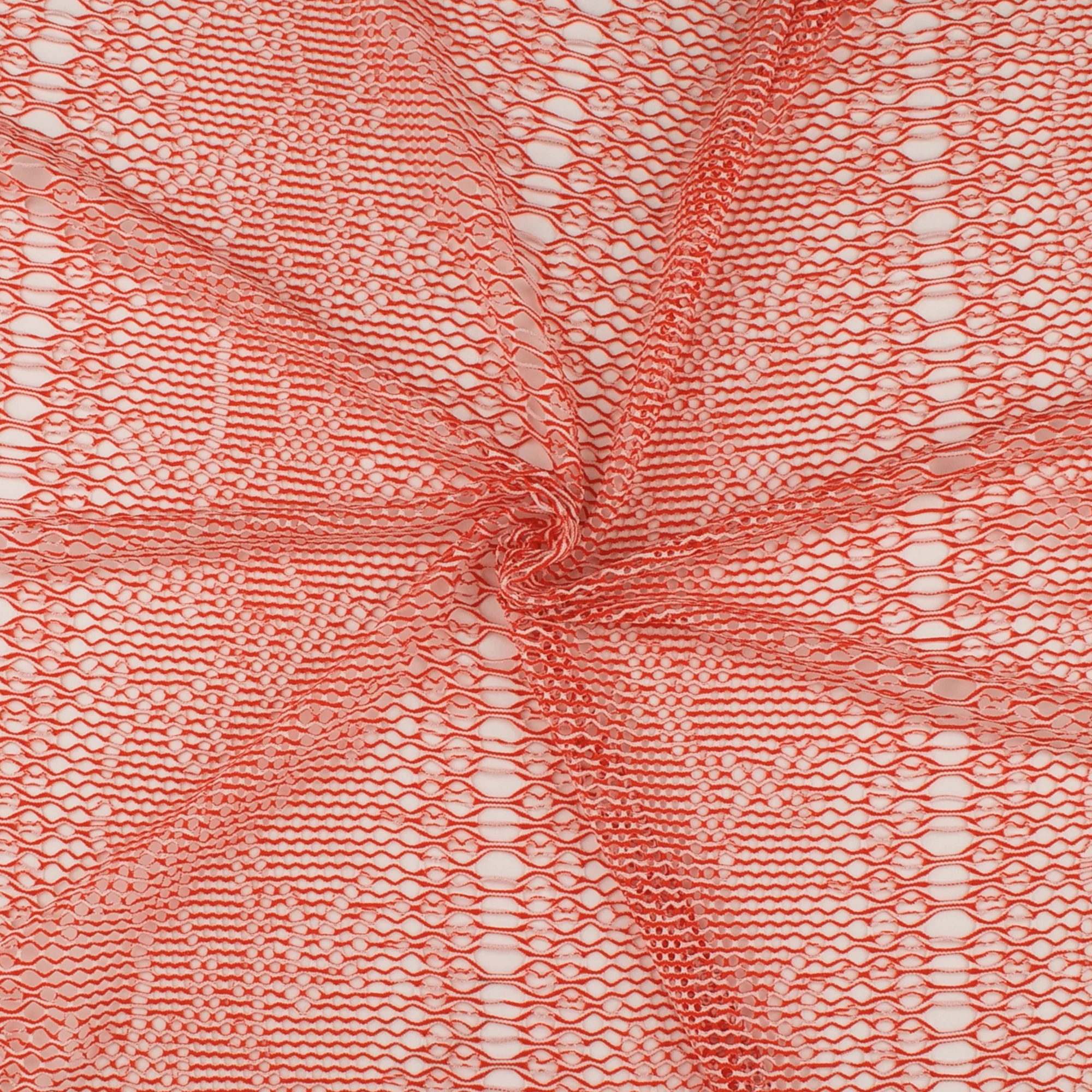 Fashion Mesh - COSTA BLANCA - 001 - Red - Image 2