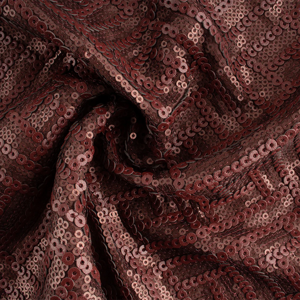 Fashion sequin - Burgundy - Image 3
