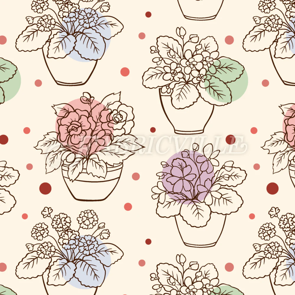 Flowers In Pots
