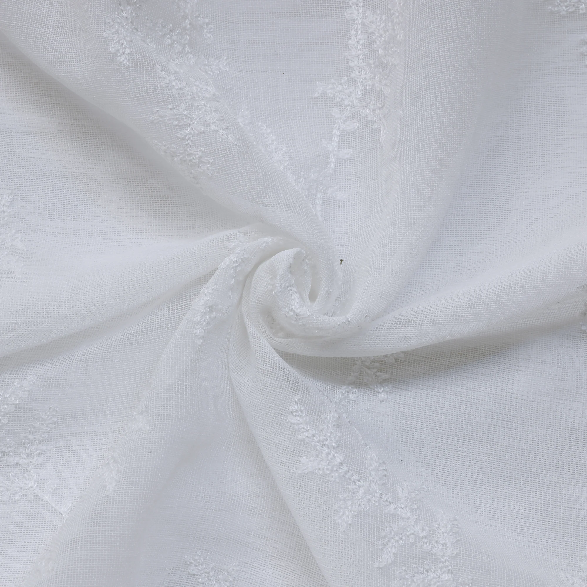 Grommet curtain panel - Annie - White - Image 4