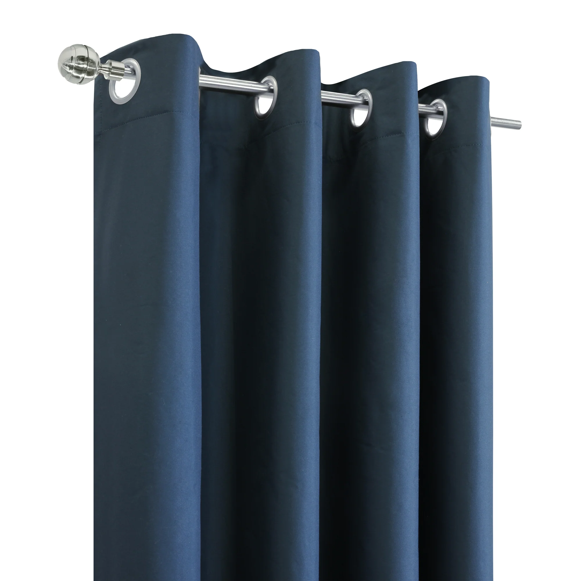Grommet curtain panel - Dakota - Navy - Image 2