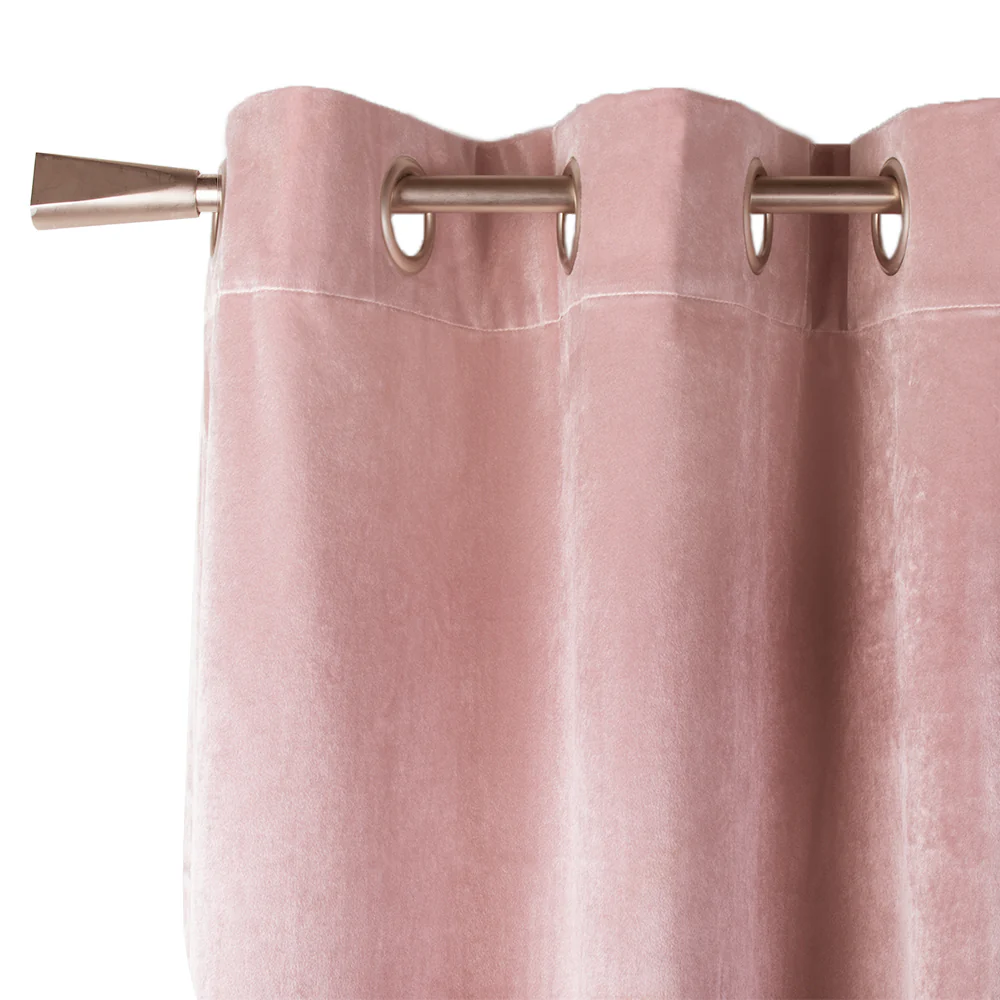 Grommet curtain panel - Luxe - Blush