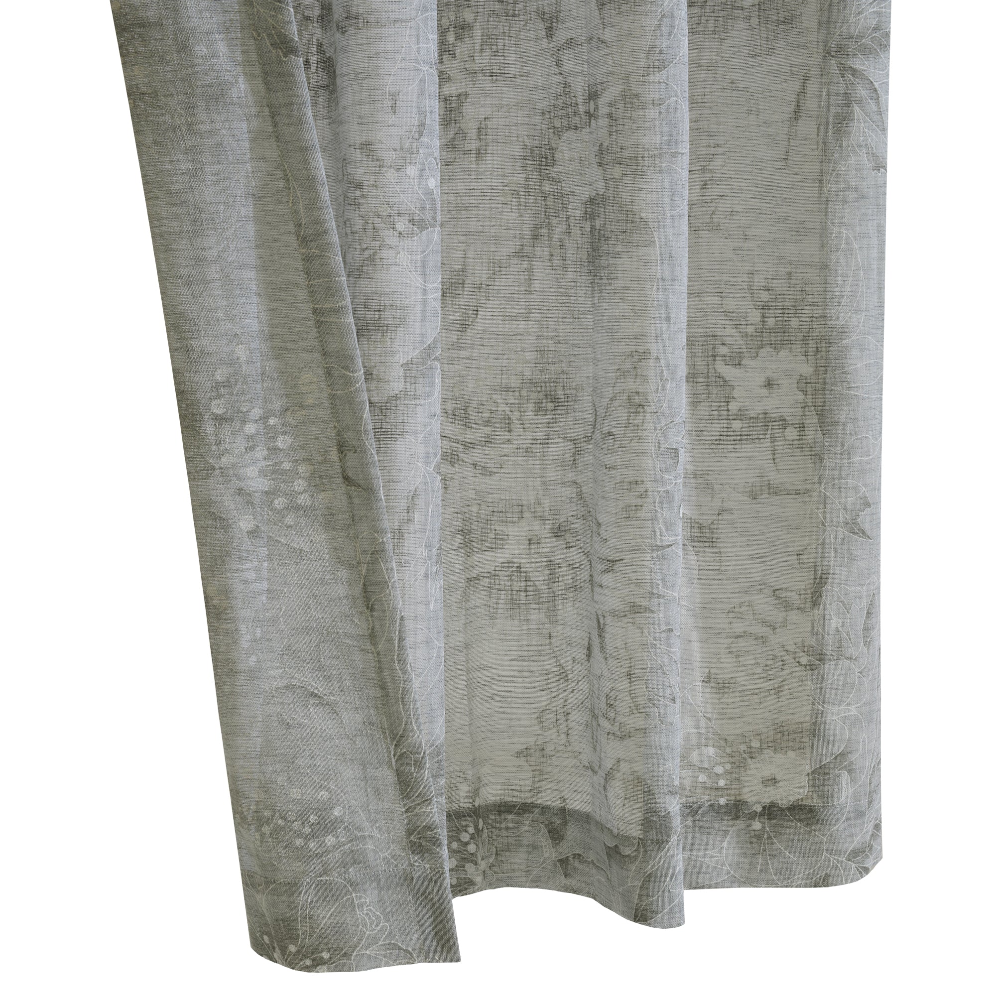 Grommet curtain panel - Rapture - Grey - Image 4