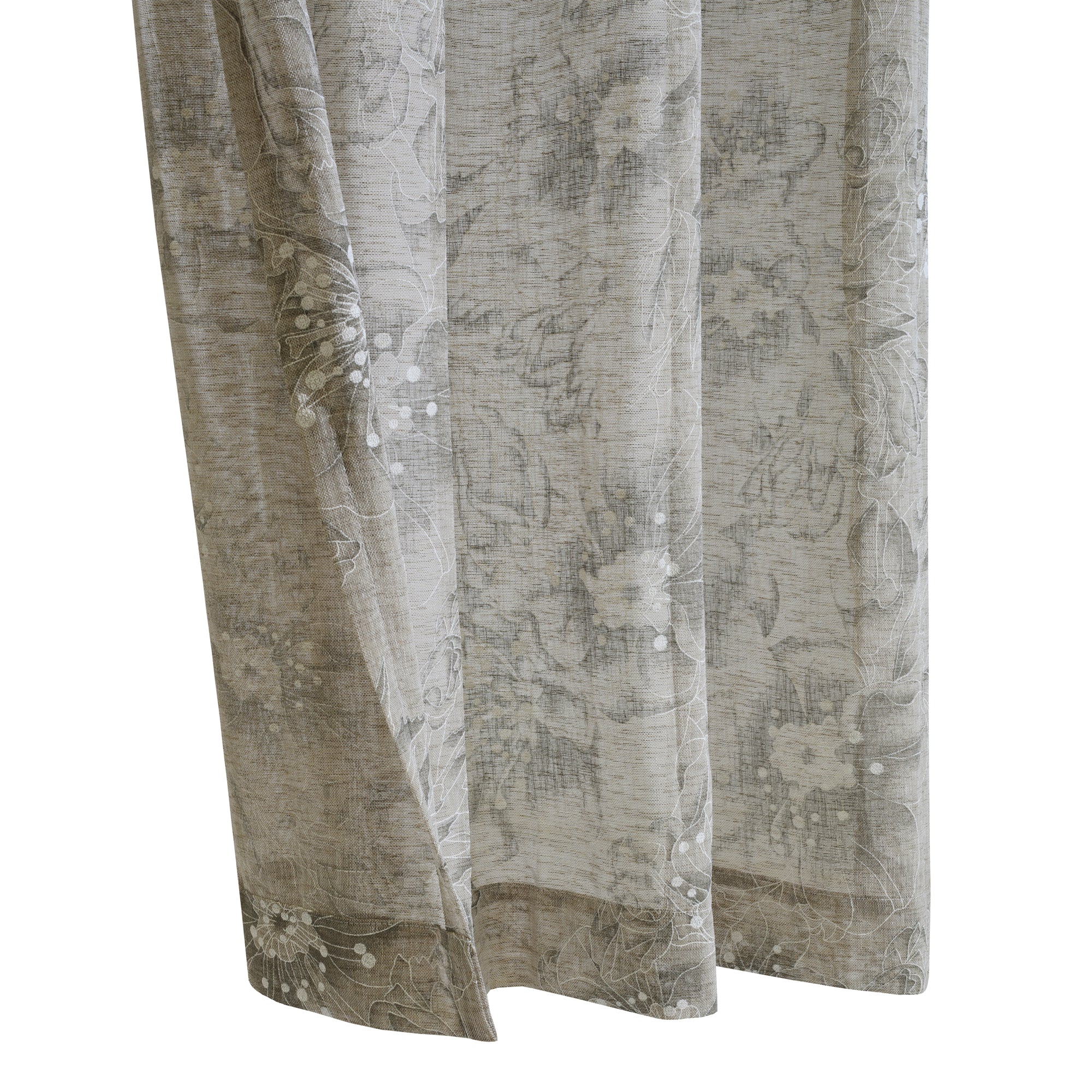 Grommet curtain panel - Rapture - Taupe - Image 3