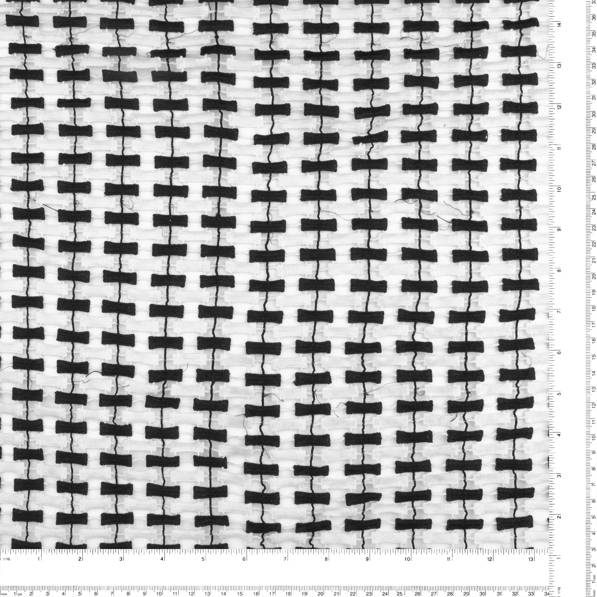 Guipure - BERNADETTE - 001 - Black & White - Image 3