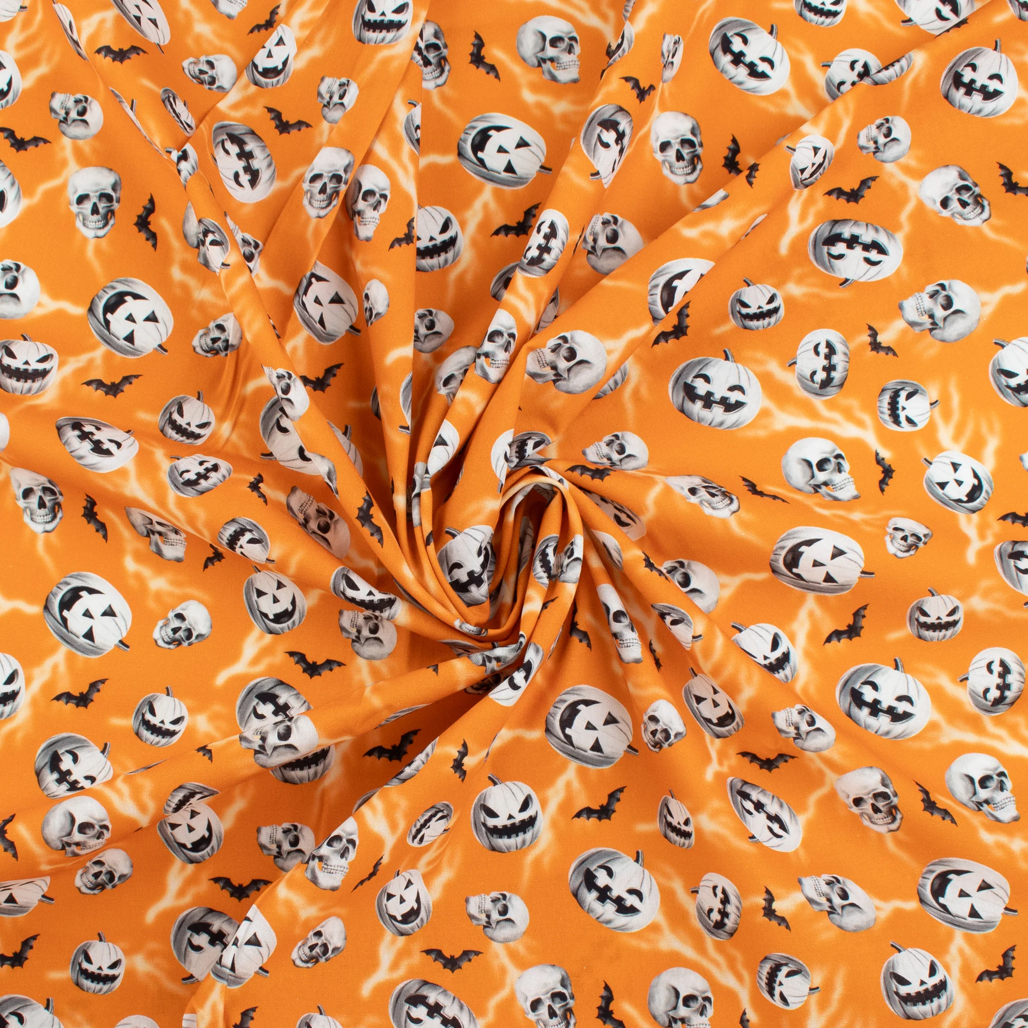 Halloween Fun Print - 034 - Orange - Image 2